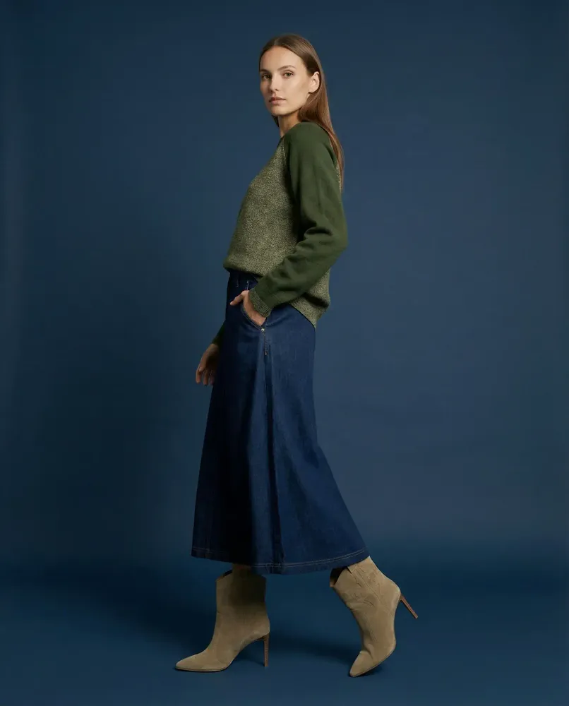 Apparel - 503 . ML DARIA SWEATER - STELLA FOREST