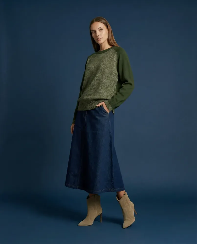 Apparel - 503 . ML DARIA SWEATER - STELLA FOREST