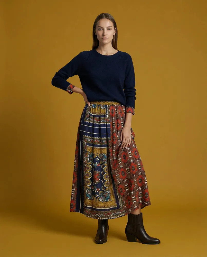 Apparel - 506 . ML BECKY SWEATER - STELLA FOREST