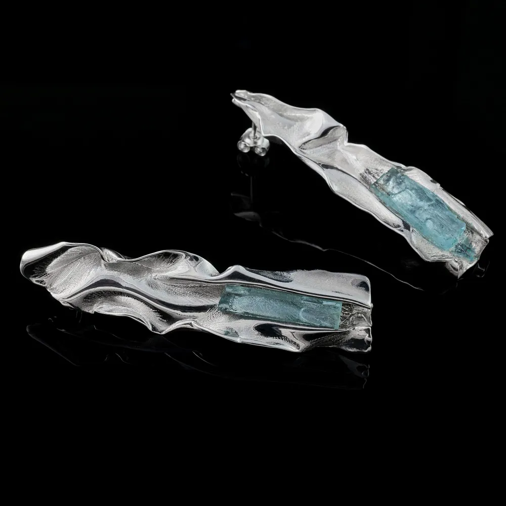 Jewelry - Arctic Earrings - V UNIQUENESS FINE GREEK JEWELRY