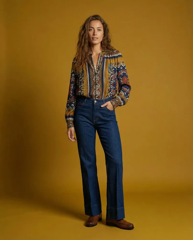 Prêt-à-porter - 3 . CHEMISE ML POLA - STELLA FOREST