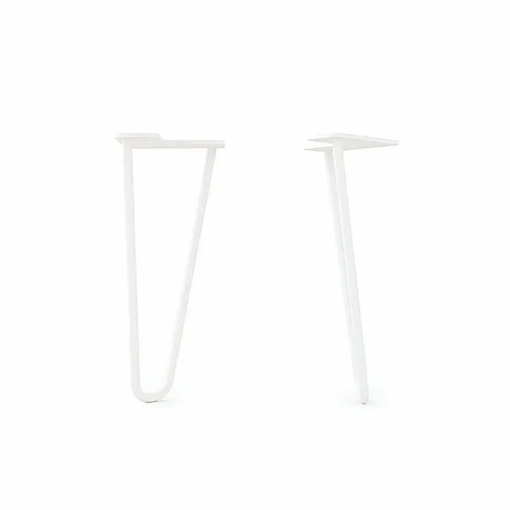 Coffee tables - LEG FOR COFFEE TABLE OR FURNITURE IN GEMINI STEEL - SET OF 2 LEGS - DECO-GEM