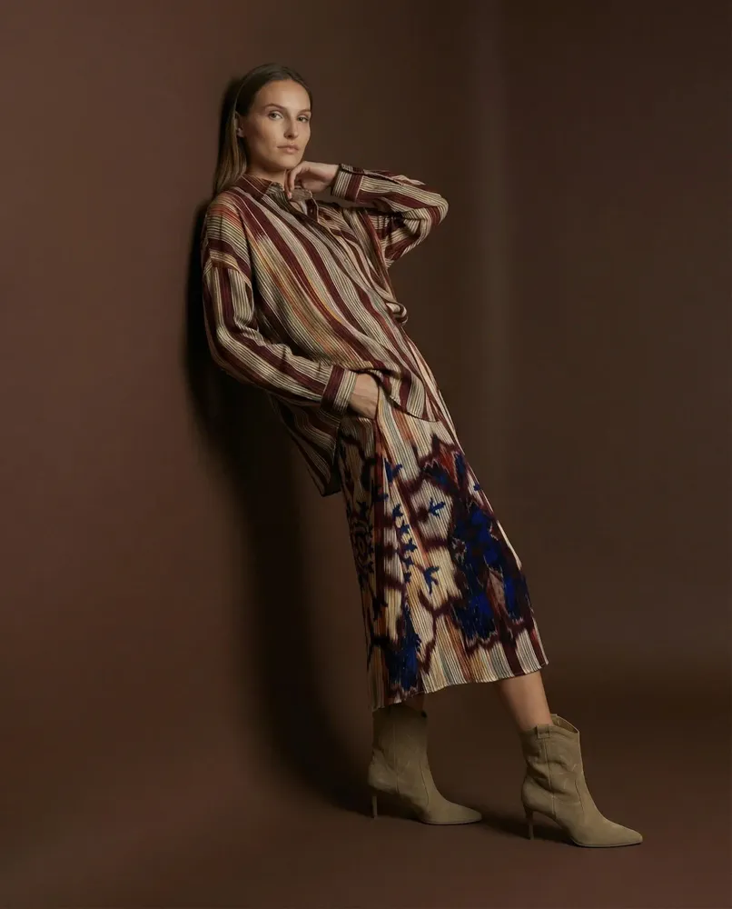 Apparel - 9 . ML ARIANE SHIRT - STELLA FOREST