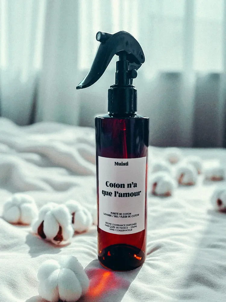 Home fragrances - Room mist - Cotton Has Only Love - Lavender Iris Cotton Flower scent - 250ml - MUISTI