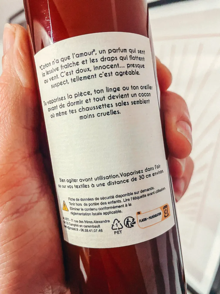 Home fragrances - Room mist - Cotton Has Only Love - Lavender Iris Cotton Flower scent - 250ml - MUISTI