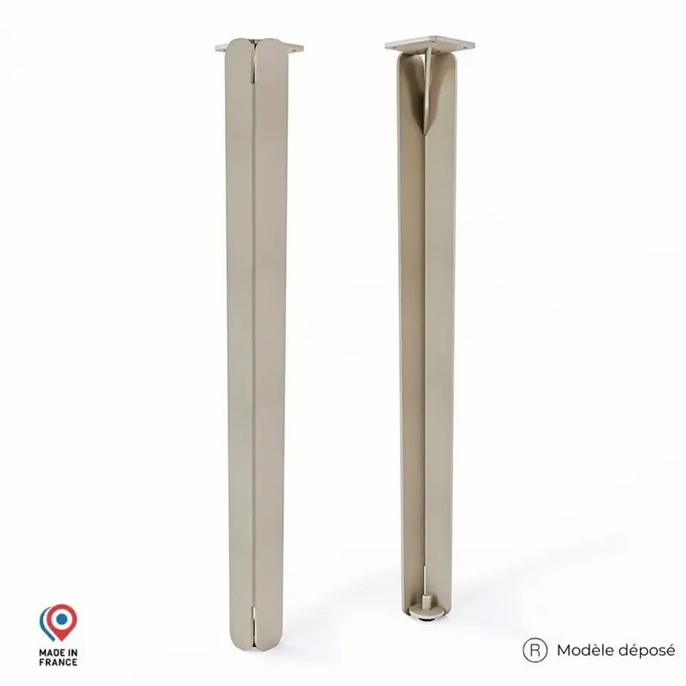 Console table - JASPER STEEL STANDING DINING TABLE LEG - SET OF 2 LEGS - DECO-GEM