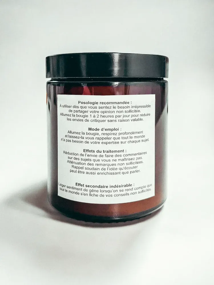 Gifts - Scented Candle - The candle that makes you less of an idiot - White Musk - 160g - MUISTI