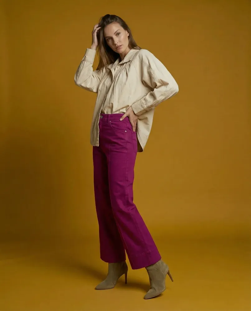 Apparel - 308 . ML SOLINE SHIRT - STELLA FOREST