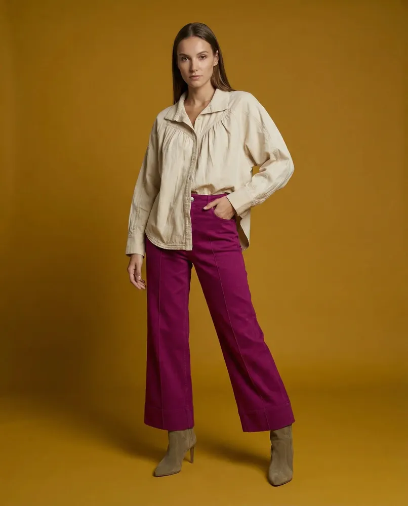 Apparel - 308 . ML SOLINE SHIRT - STELLA FOREST