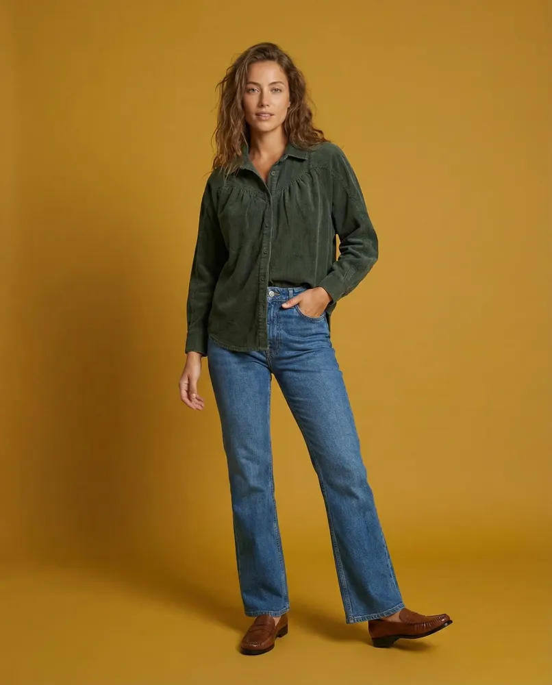 Apparel - 308 . ML SOLINE SHIRT - STELLA FOREST