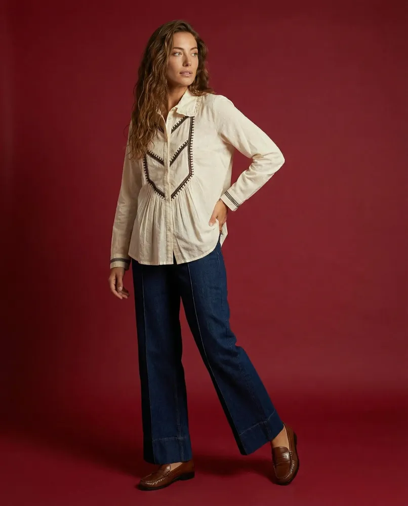 Apparel - 109 . ML IVY SHIRT - STELLA FOREST