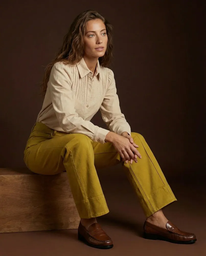 Prêt-à-porter - 308 . CHEMISE PLASTRON SOLINE - STELLA FOREST