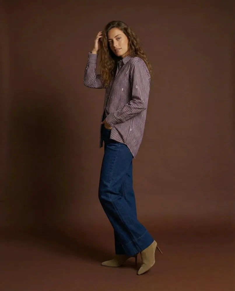 Apparel - 119 . ML ZOE SHIRT - STELLA FOREST