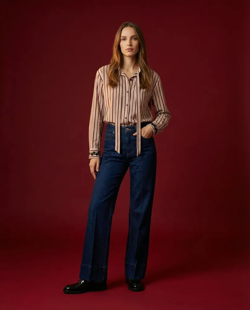 Apparel - 115 . ML LIZZY SHIRT - STELLA FOREST