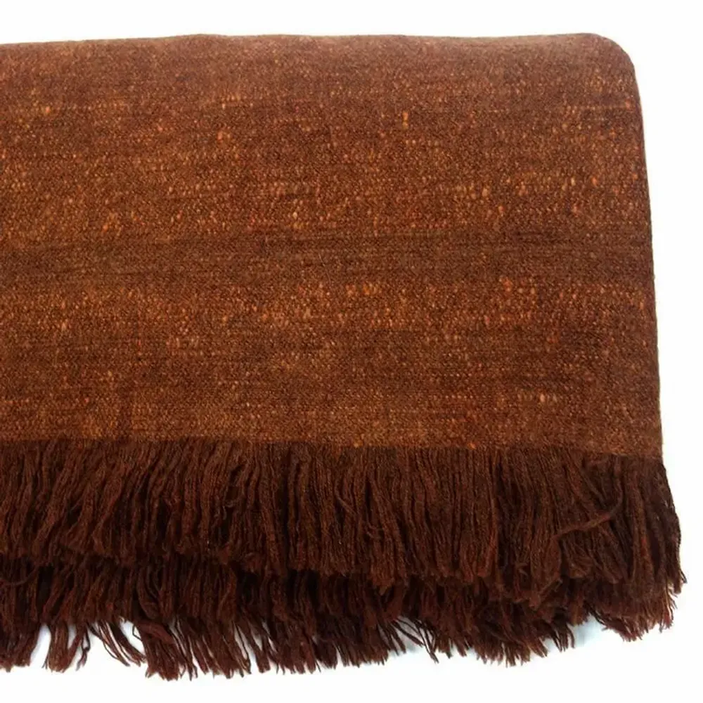 Throw blankets - Cashmere Handwoven Throw : Edgar - PASHMA