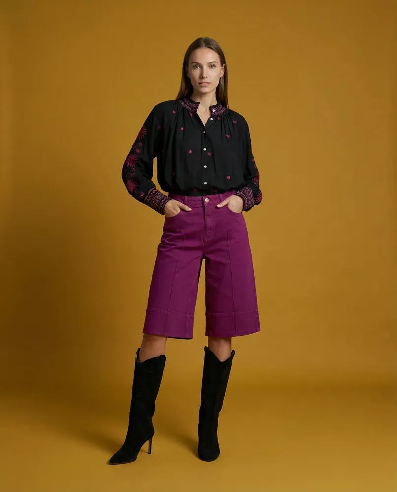 Apparel - 116 . ML ELIA SHIRT - STELLA FOREST