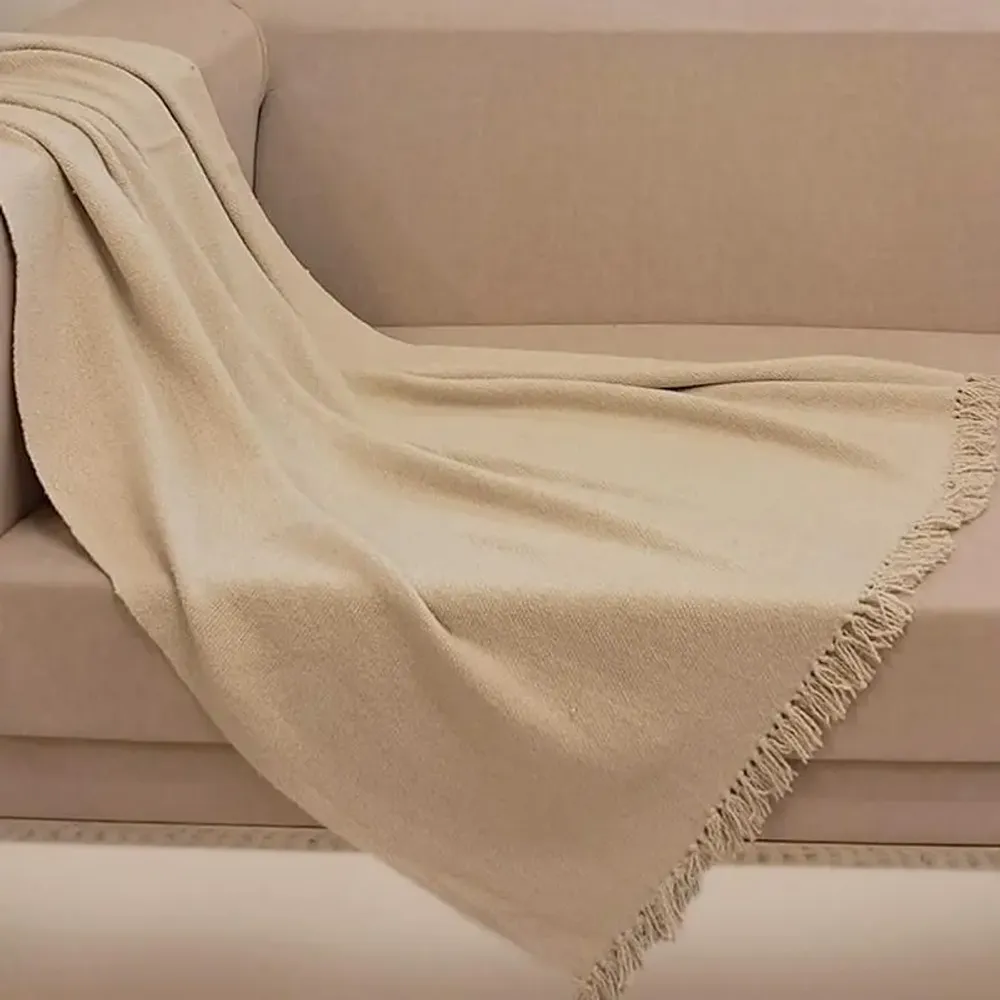 Throw blankets - Wool Basket Throw : Alaia - PASHMA