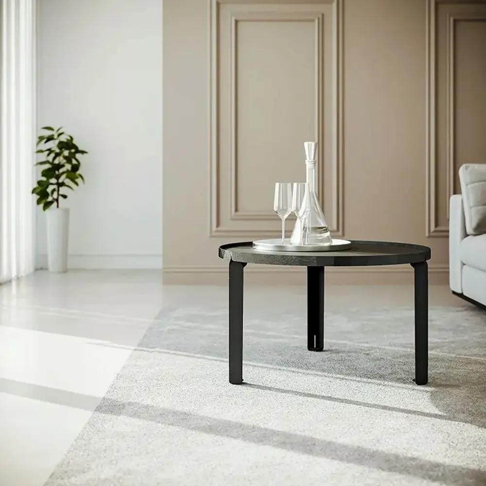 Coffee tables - JADE STEEL COFFEE TABLE - DECO-GEM