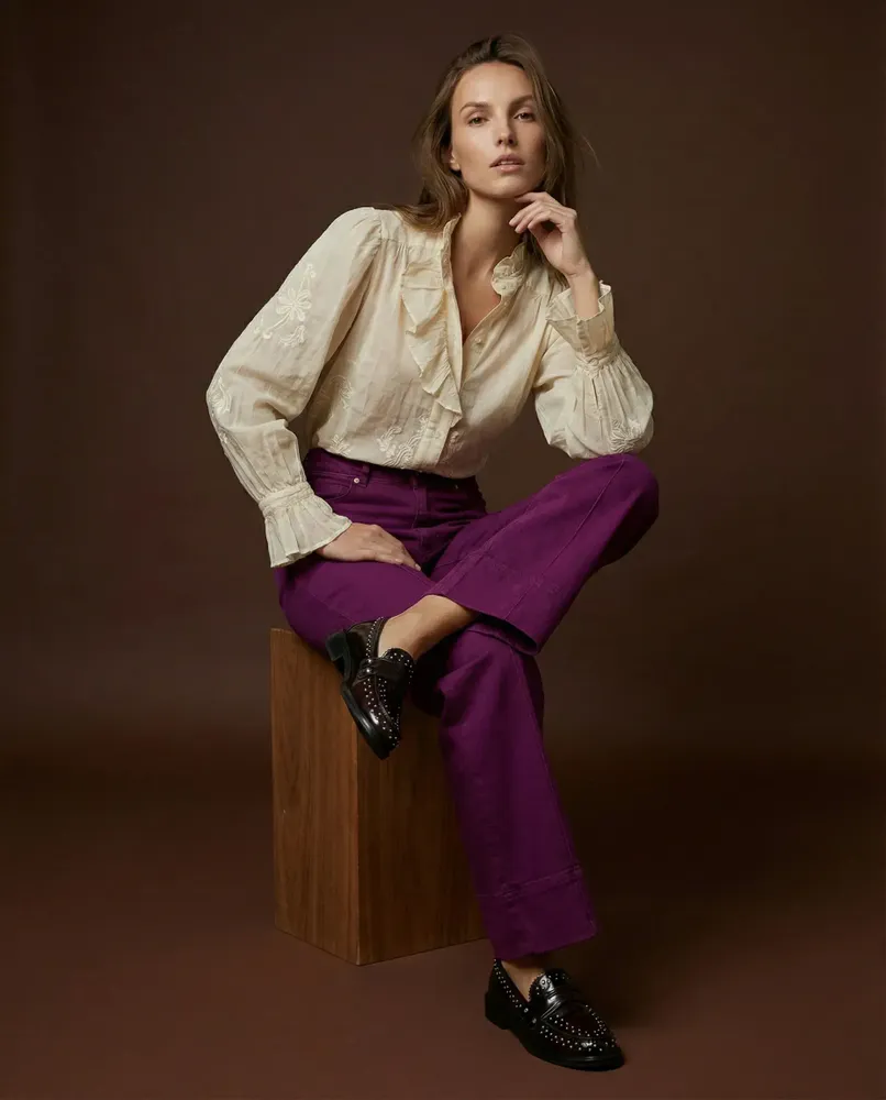 Prêt-à-porter - 106 . CHEMISE ML NAPERONI - STELLA FOREST