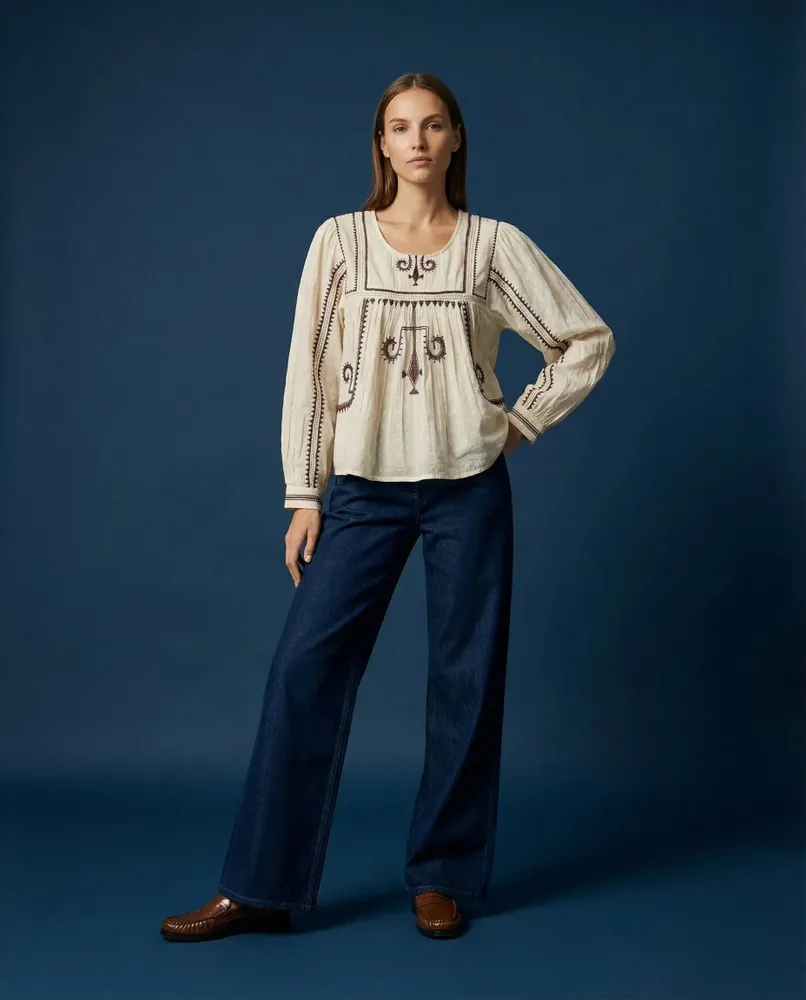 Apparel - 109 . ML IVY TUNIC - STELLA FOREST