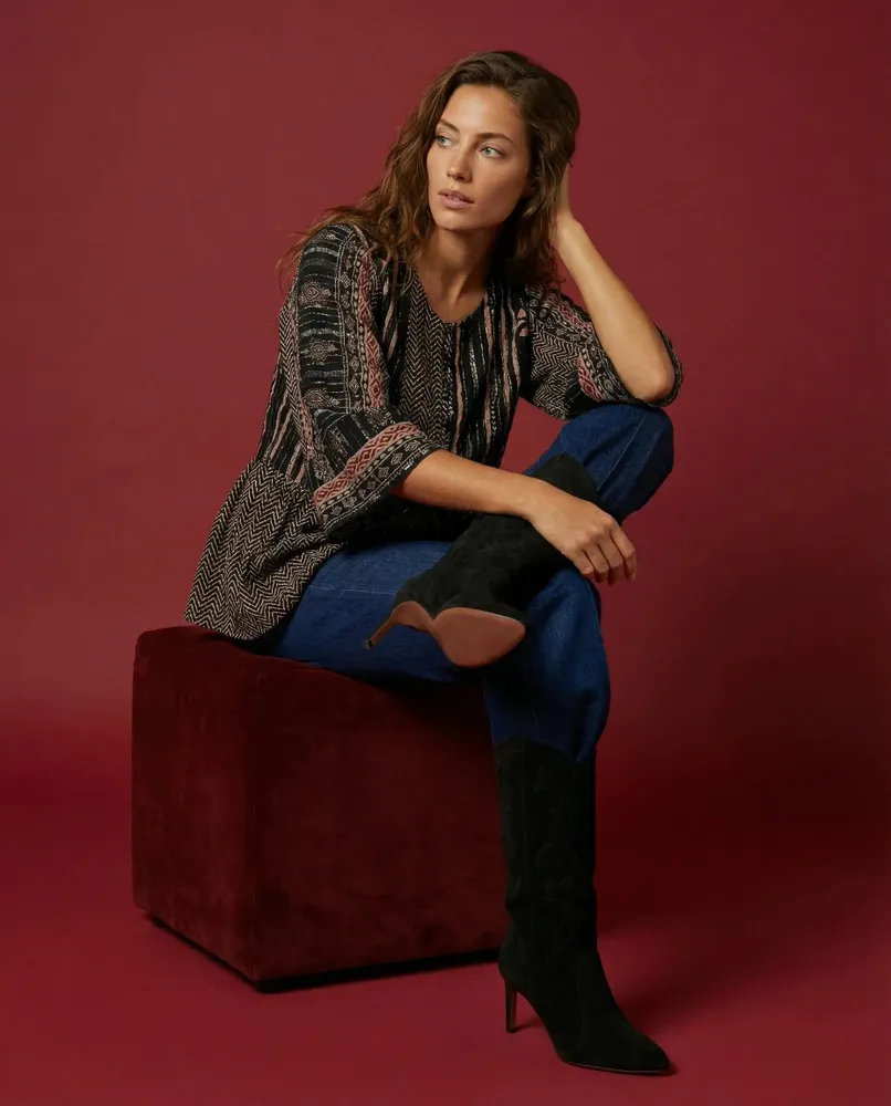 Apparel - 114 . TUNIC M3/4 CLEA - STELLA FOREST