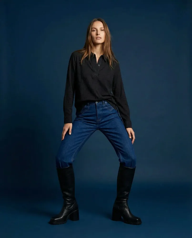 Apparel - 126 . ZELIE SHIRT TUNIC - STELLA FOREST