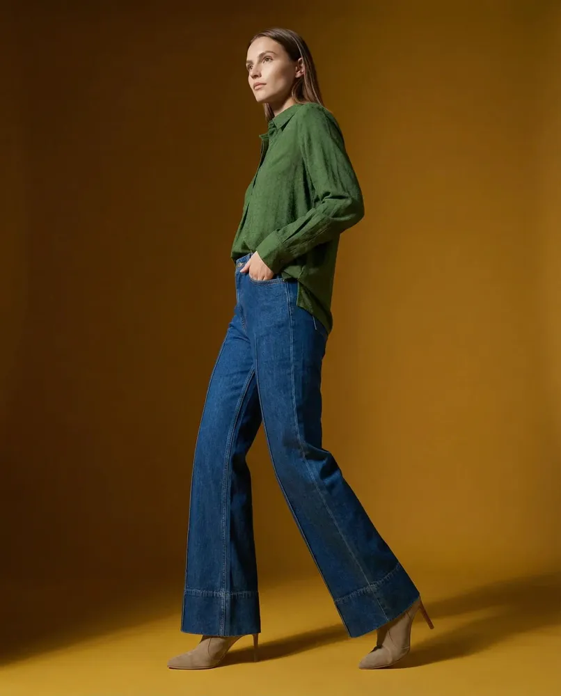 Apparel - 126 . ZELIE SHIRT TUNIC - STELLA FOREST