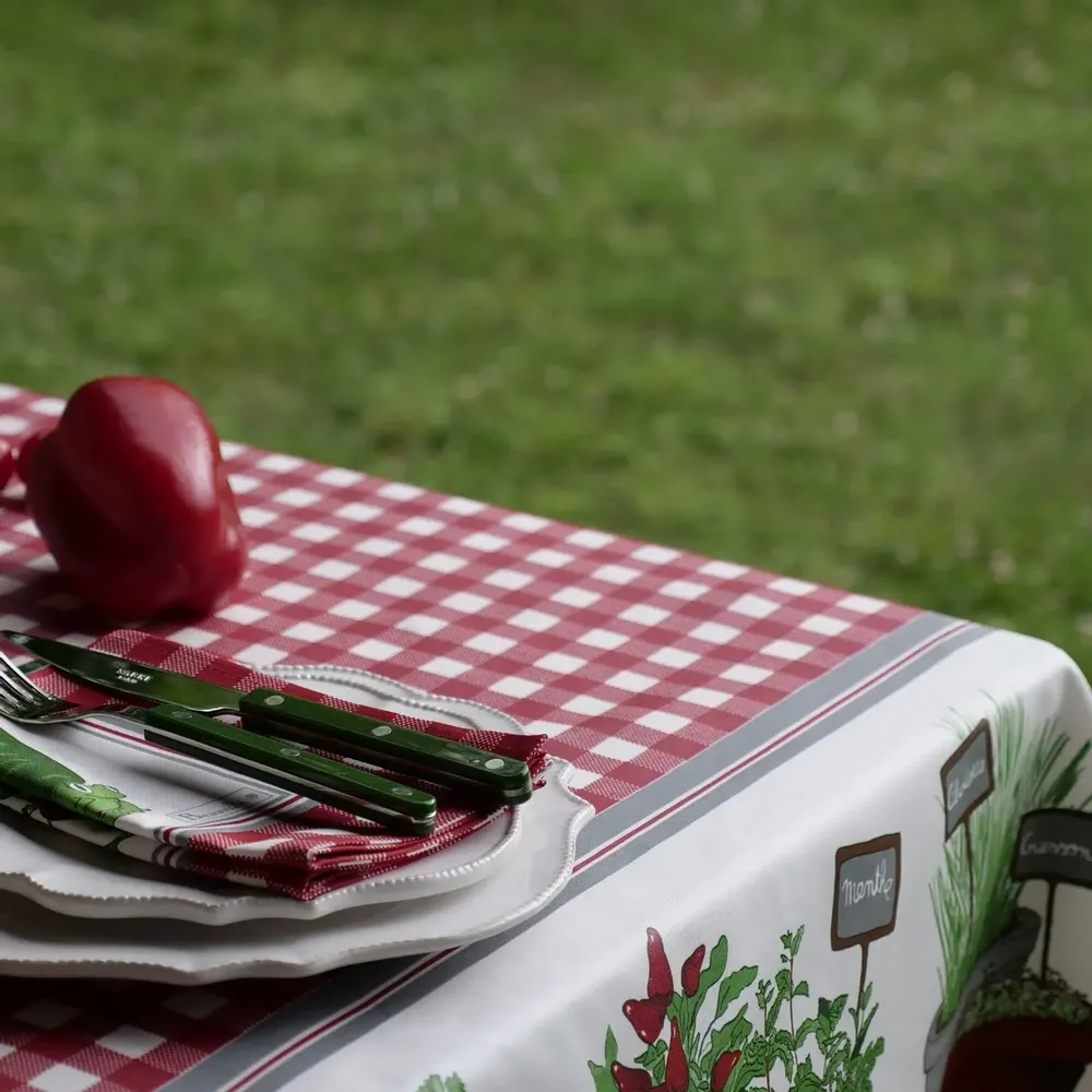 Linge de table textile - Nappe Potager - BEAUVILLÉ