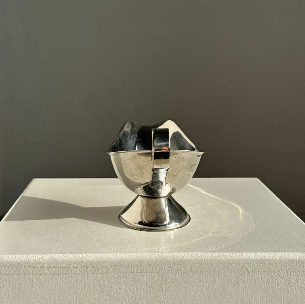 Platter and bowls - H14 silver plated sauce boat - OFFICE OBJETS