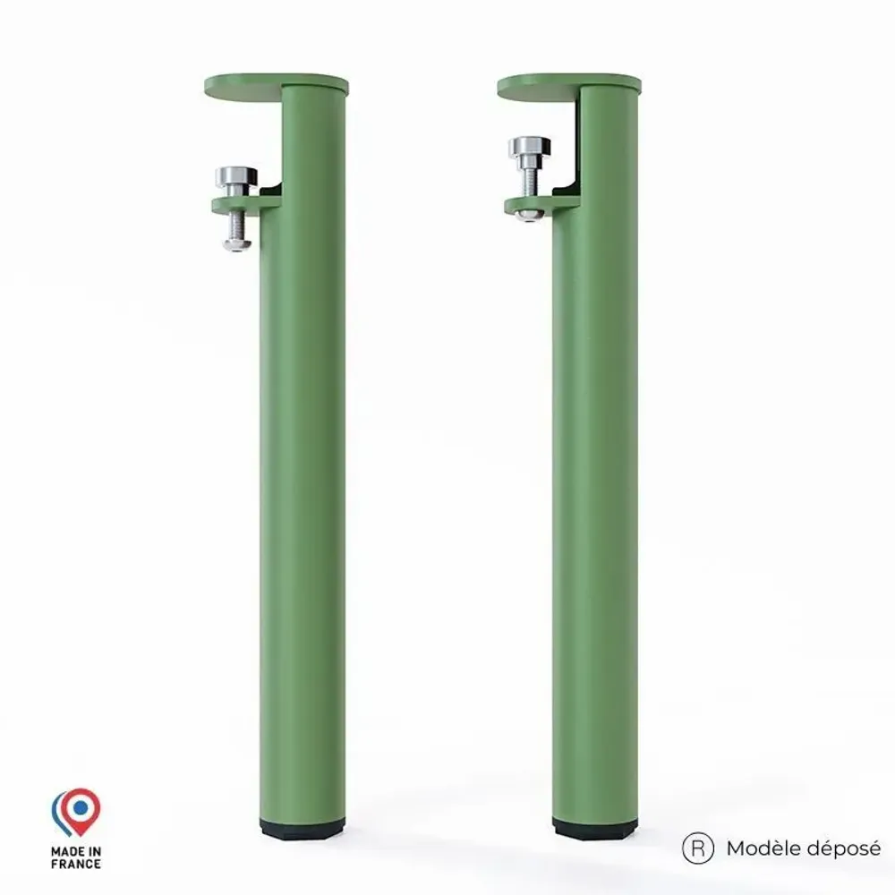 Coffee tables - TOPAZ STEEL COFFEE TABLE LEGS - SET OF 2 LEGS - DECO-GEM