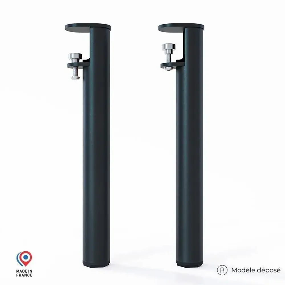 Coffee tables - TOPAZ STEEL COFFEE TABLE LEGS - SET OF 2 LEGS - DECO-GEM