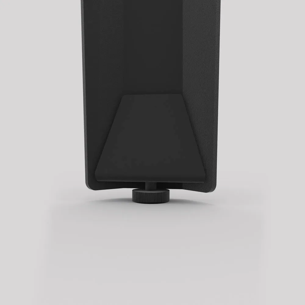 Tables Salle à Manger - PIED DE TABLE HAUTE EN ACIER SAPHIR - LOT DE 2 PIEDS - DECO-GEM