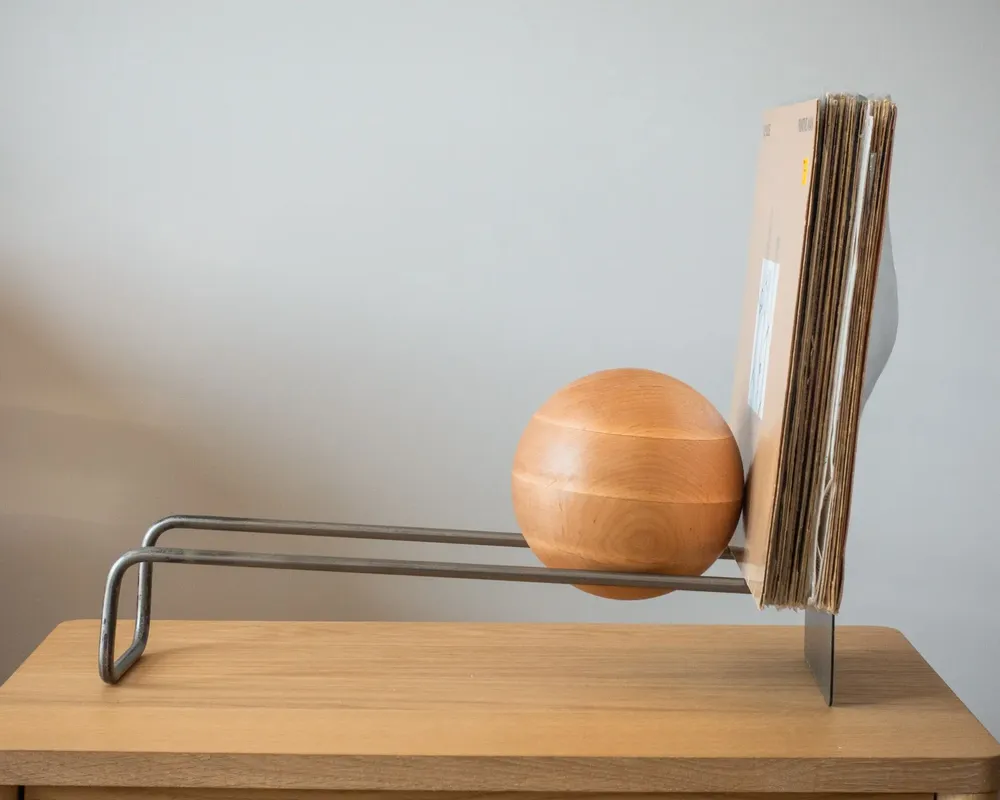 Etagères - Porte-disques en vinyle : support pour LP Design Forward Wooden Wood B - DESIGN ATELIER ARTICLE