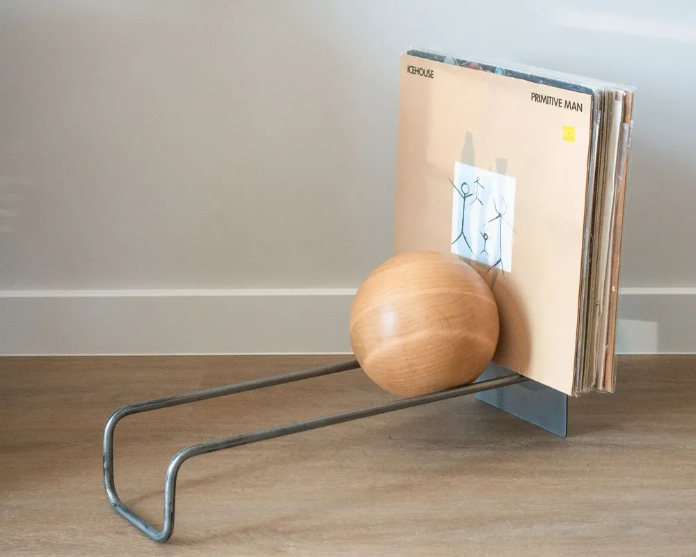 Etagères - Porte-disques en vinyle : support pour LP Design Forward Wooden Wood B - DESIGN ATELIER ARTICLE