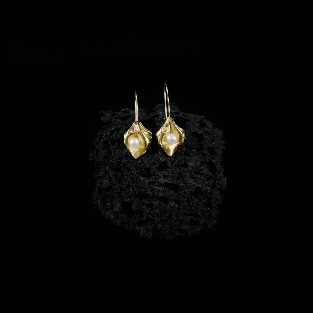 Jewelry - Marilla Earrings - V UNIQUENESS FINE GREEK JEWELRY