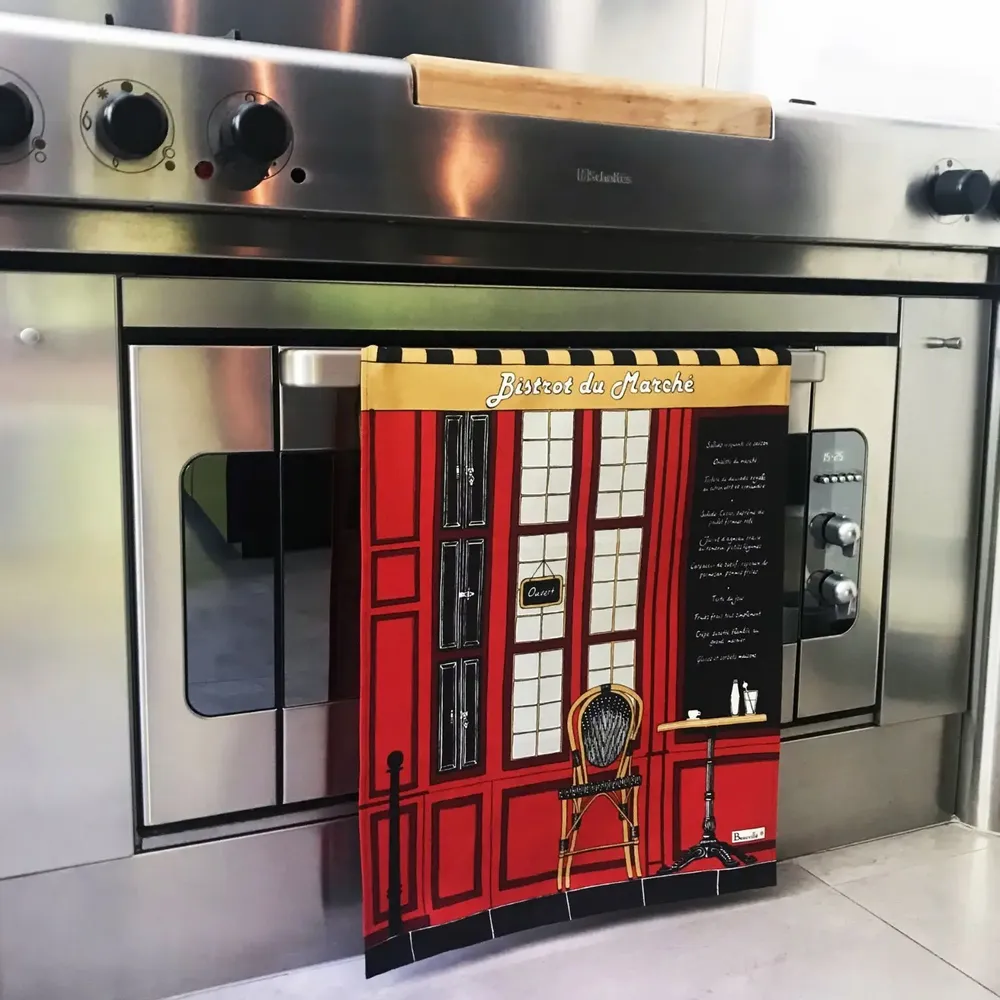 Tea towel - Bistrot tea towel - BEAUVILLÉ