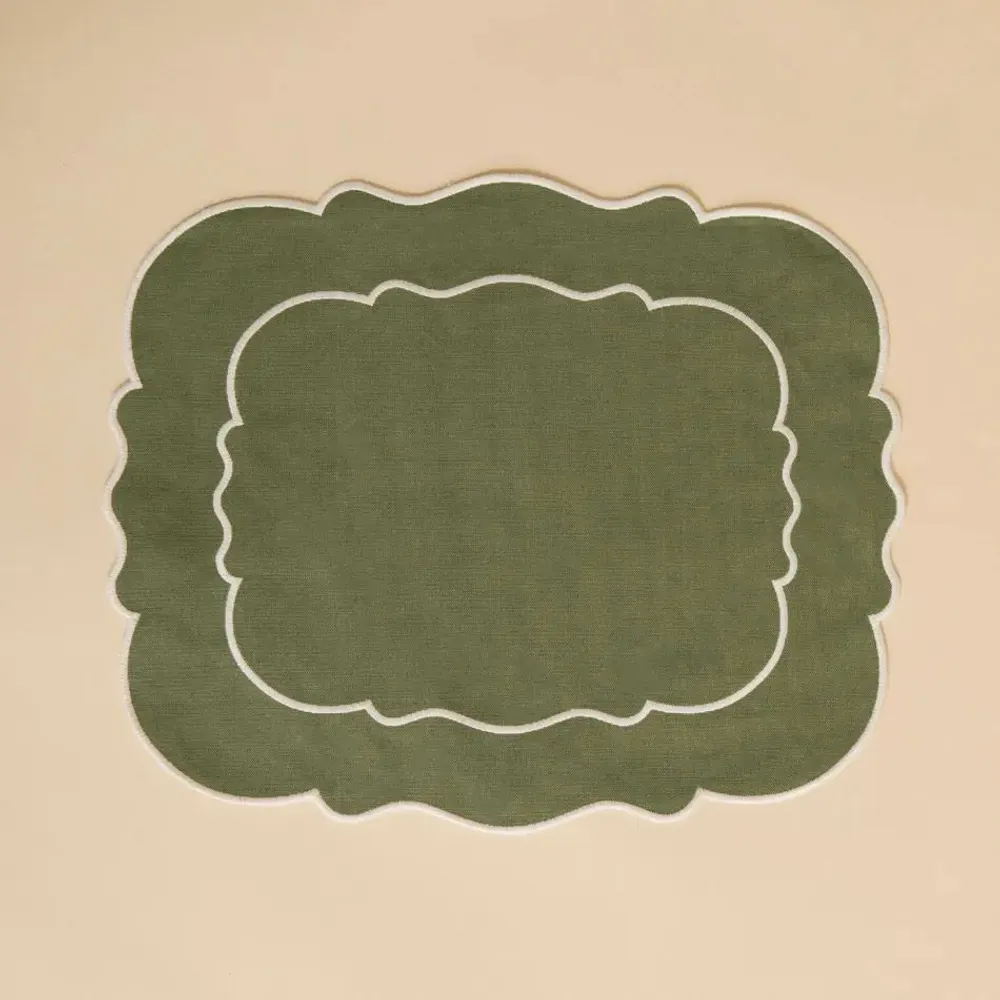 Linge de table textile - Napperon en lin antitache - MAHE HOMEWARE