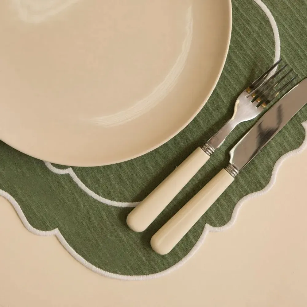 Linge de table textile - Napperon en lin antitache - MAHE HOMEWARE