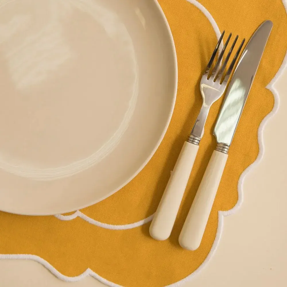 Linge de table textile - Napperon en lin antitache - MAHE HOMEWARE