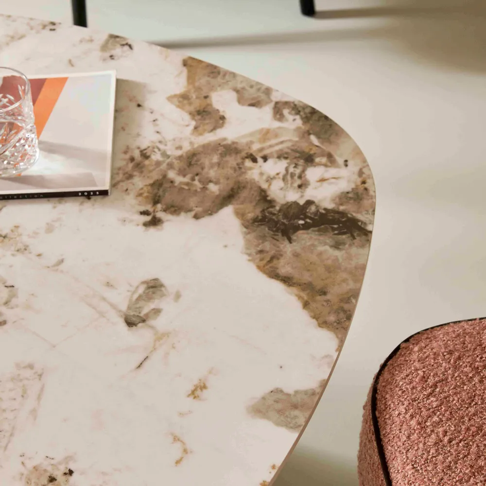 Tables basses - Table basse céramique Alessandra - SIGNATURE MOBILIER ET DÉCORATION