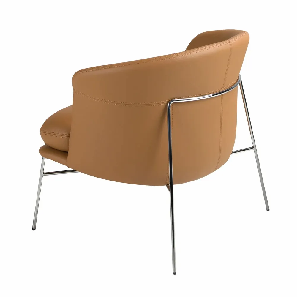 Fauteuils - Fauteuil en similicuir marron - ANGEL CERDÁ