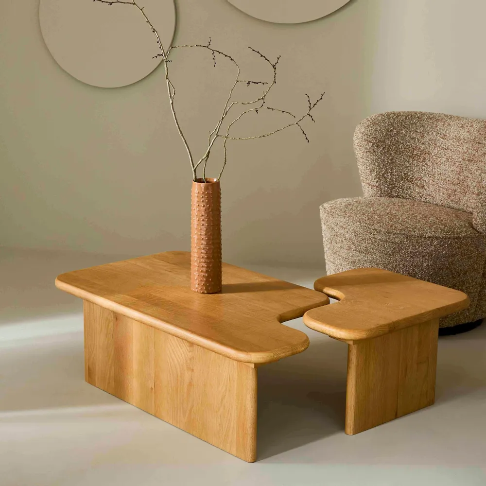 Tables basses - Set de 2 Tables basses Metropolis - SIGNATURE MOBILIER ET DÉCORATION