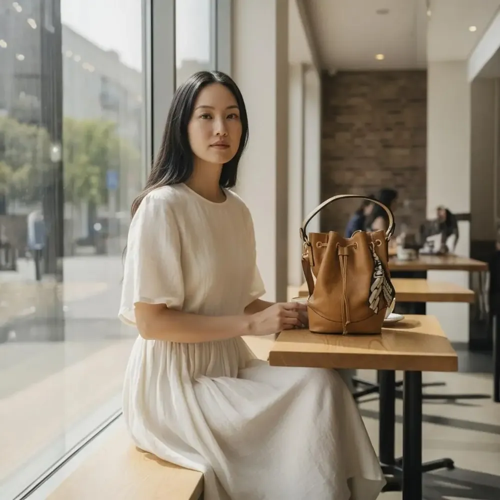 Serre-tête - Serre-tête Viola petits pans noir et beige - MAISON FITZGERALD