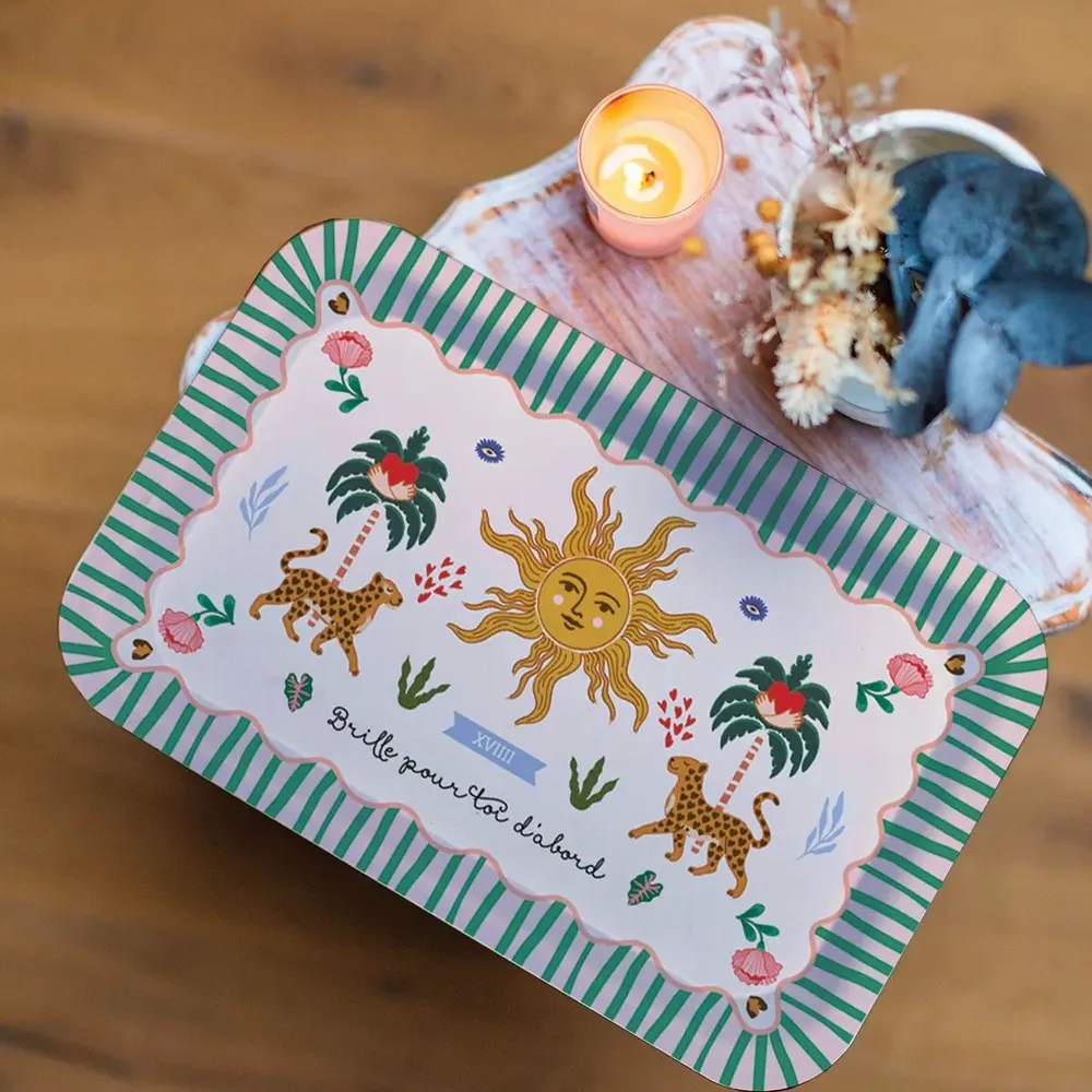 Trays - Recycled Kraft Trays - HIRONDELLES &CIE