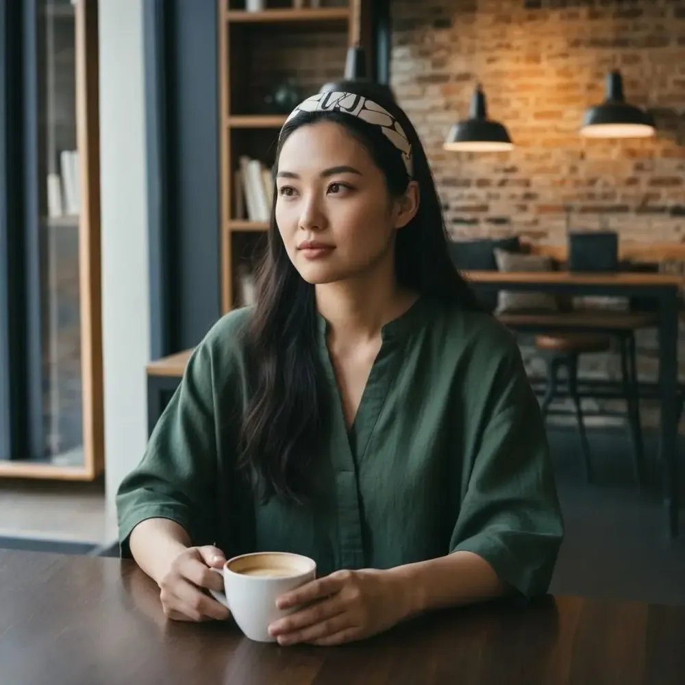 Accessoires cheveux - serre-tête Renata Classique motifs mailles bi couleurs - MAISON FITZGERALD