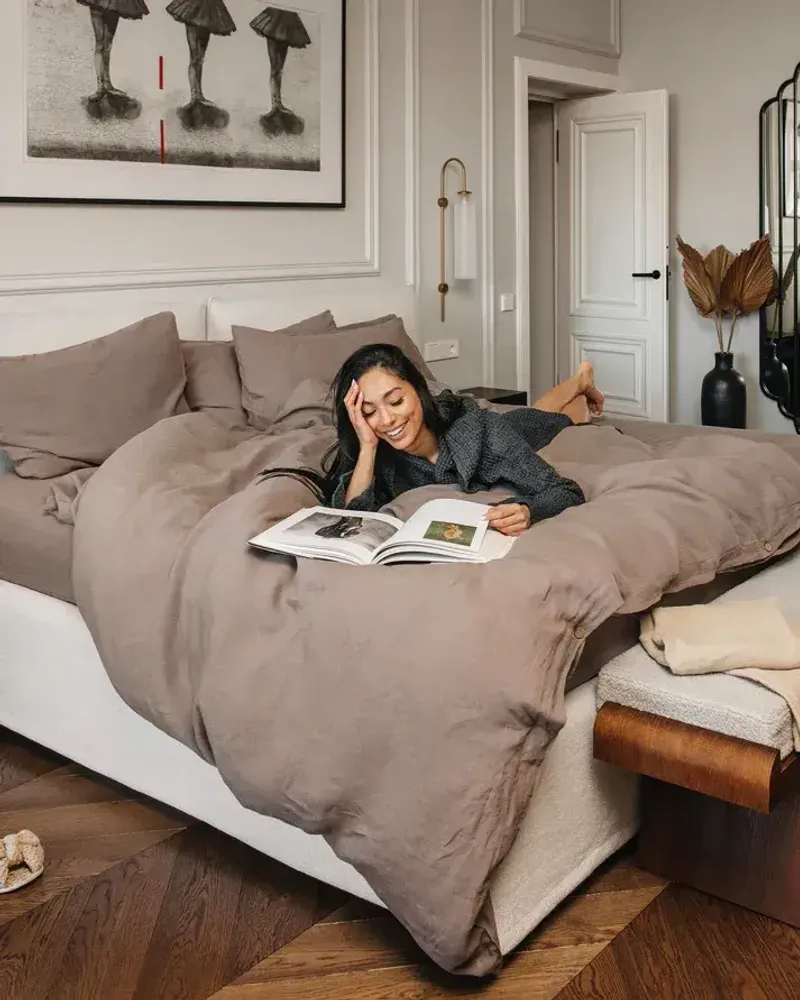 Bed linens - Duvet cover set - EU Double + Standard pillowcases - MAGICLINEN