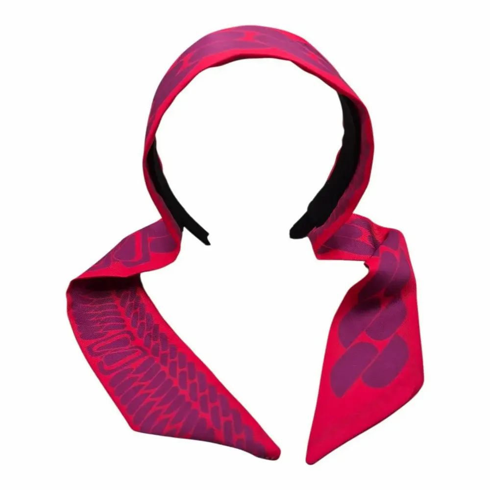 Serre-tête - Serre-tête Viola petits pans motifs maille - MAISON FITZGERALD