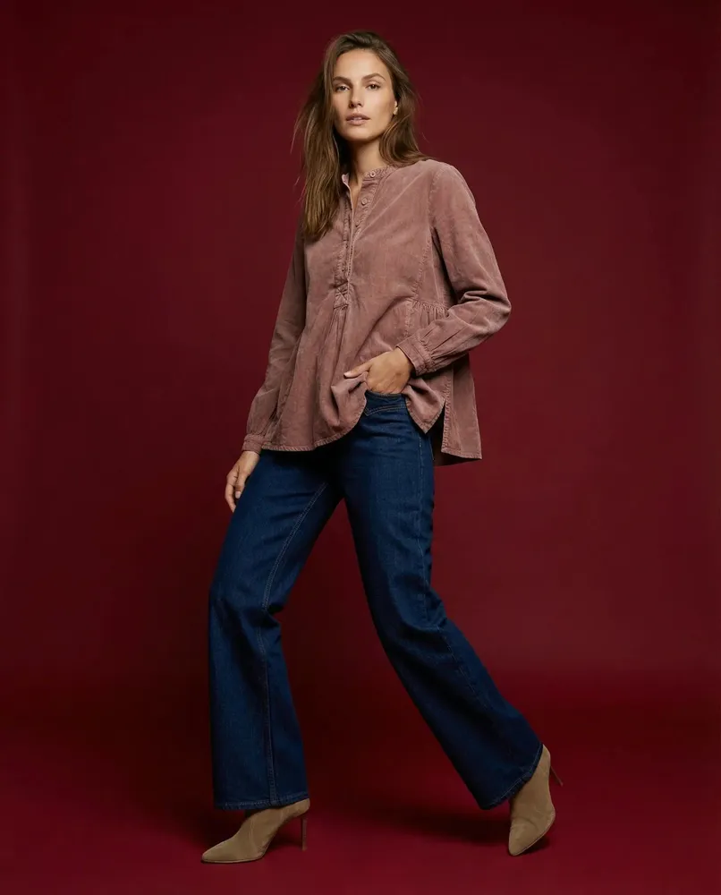 Prêt-à-porter - 305 . TUNIQUE MAO ENORA - STELLA FOREST