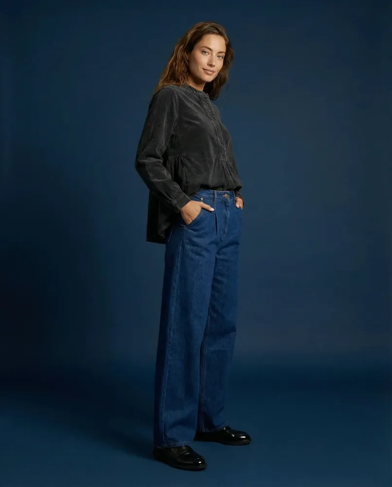 Prêt-à-porter - 305 . TUNIQUE MAO ENORA - STELLA FOREST