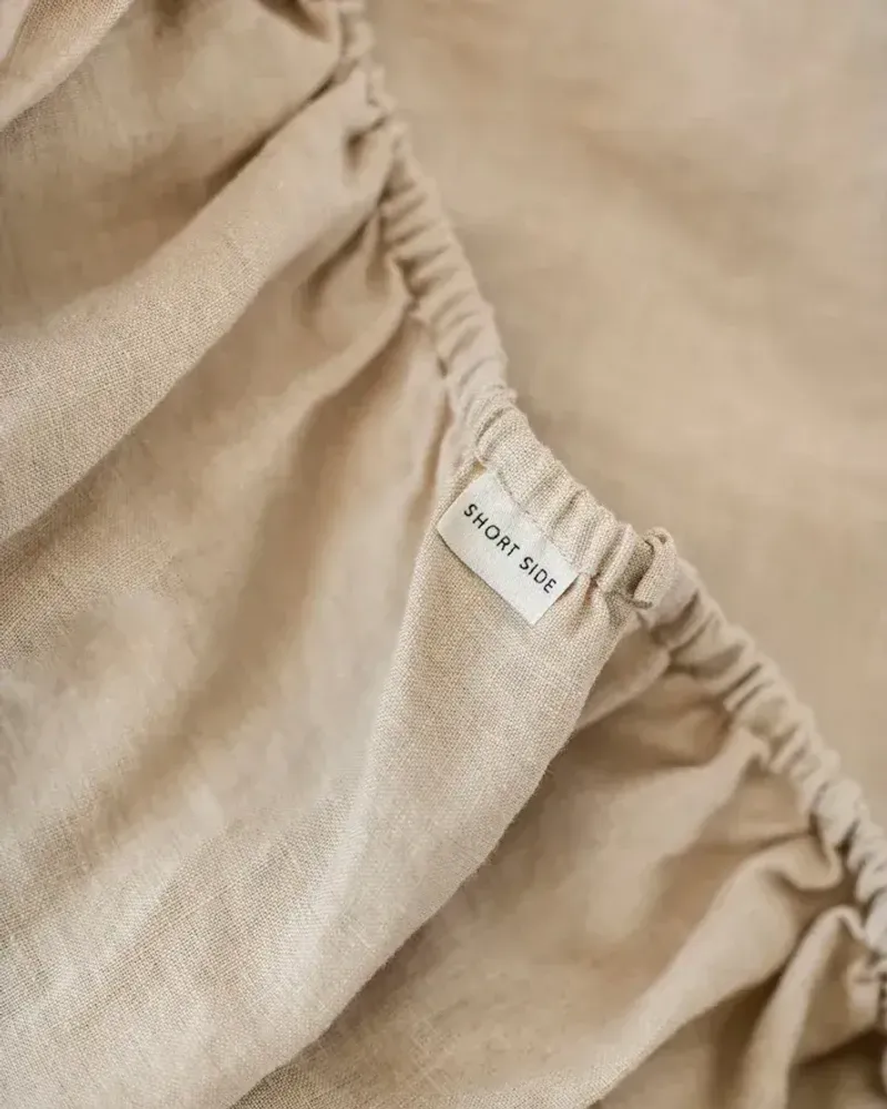 Bed linens - Linen fitted sheet - EU King - MAGICLINEN